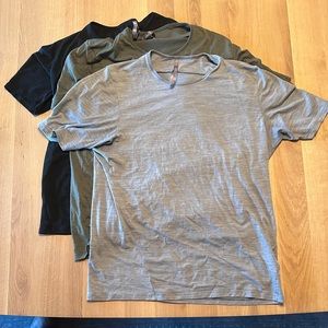 Veilance Frame SS Men’s Shirt x3 (Black, Green, Silver)